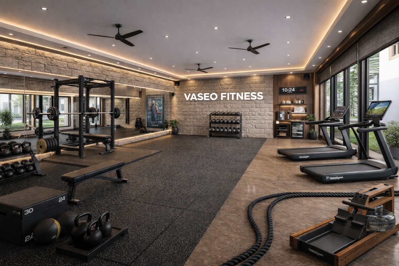 State-of-the-art Gym